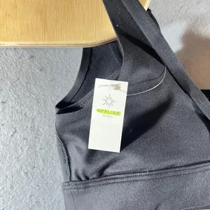 771 | NWT OFFLINE by Aerie Real Me Xtra‎ Strappy Sports Bra Activewear Black XS thumbnail 5