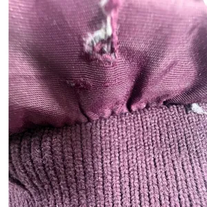 Vintage Columbia Sportswear Purple Fleece Lined Bomber Jacket Womens XL thumbnail 7