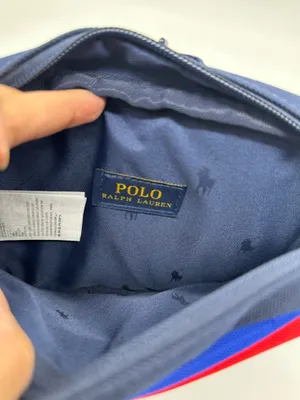 Polo Ralph Lauren Kids Colorblock Waist Bag Fanny Pack Crossbody Blue Red Green thumbnail 6