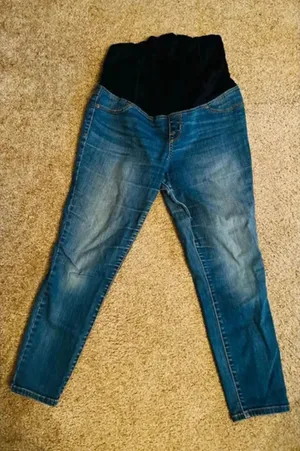 Isabel maternity Skinny crop jeans size‎ 6 thumbnail 1