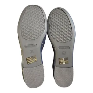 Aerosoles x Martha Stewart Shelley Flats 8.5 Navy Leather Studded Ballet Shoes thumbnail 6