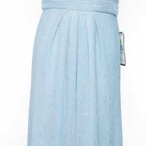 Adrianna Papell‎ | Floral Metallic Stencil Halter Gown thumbnail 7