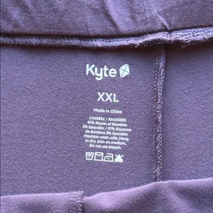 Kyte Women's Purple Biker Sleep Shorts size XXL thumbnail 2
