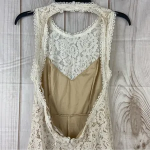 Lulu’s Love Everlasting White Floral Lace Mermaid Dress Brand New Size Medium thumbnail 12