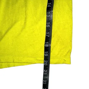Free People Movement Runner Up Long Sleeve Neon Yellow Shirt XS in Margarita thumbnail 9