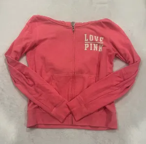 Victoria's Secret PINK Zip Up Hooding Jacket - Size Medium thumbnail 1