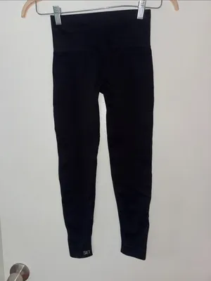 SET Active High Waisted Sportbody Black Athletic Leggings thumbnail 4