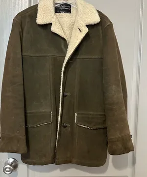 Women Brown Shearling Jacket Oakbrook Sportswear thumbnail 1