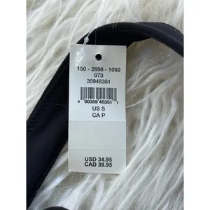 OFFLINE By Aerie Real Me Xtra Square Neck Sports Bra Black Size Small thumbnail 8