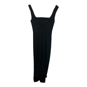 Lulus Inspiring Allure Black Square Neck Column Maxi Dress Small Formal NWOT thumbnail 6