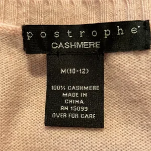 Apostrophe Baby Pink Cashmere Sweater thumbnail 5