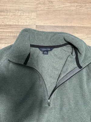 Lands'‎ End Polartec Aircore 100 1/4 Zip Fleece Pullover Sweater Size XL(18) thumbnail 3