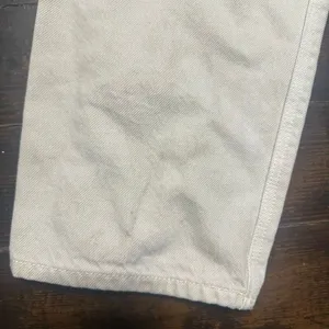American Eagle cream distressed size 4 short Mom straight jeans thumbnail 4