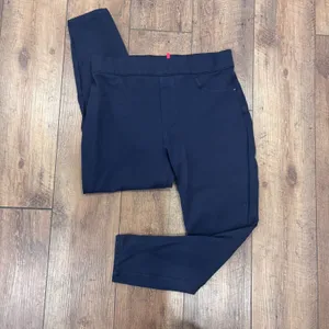 Spanx Women's XL High Rise Navy Blue The Perfect Pant Ankle Pocket Style 20202R thumbnail 2