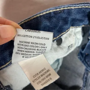 Hudson Stretch Medium Wash Straight‎ Leg Jean Flap Pocket Womens Size 26 thumbnail 10