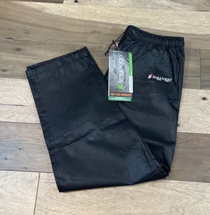 Frogg Toggs Rain Pants Size XL Black Pro Action Waterproof Breathable Hiking NWT thumbnail 1