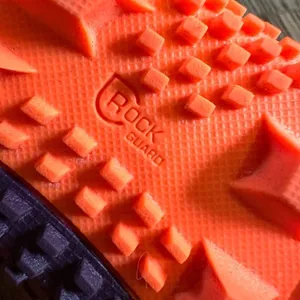 Reebok CrossFit H20 drain, Dura grip athletic shoes orange purple black size 6 thumbnail 4