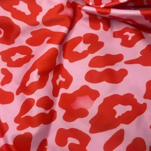 Dokotoo kiss high waisted swim bottoms size Medium hot pink kisses thumbnail 6