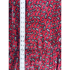 Vintage Talbots Paisley Maxi Dress Prairiecore Cottagecore Long Sleeve Womens 12 thumbnail 9