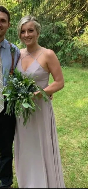 Etsy Mauve bridesmaid dress thumbnail 1