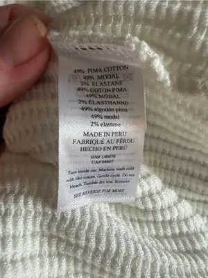 Faherty Legend Alpine Waffle Knit Henley Boho Soft Neutral Large. thumbnail 7