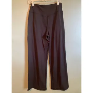 ESOFT Wide Leg Pants High-Waisted Yoga Work Dress Pants Pockets M NWOT thumbnail 7