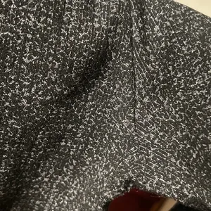 Large Nanette Lepore Metallic silver, black ankle length skinny pants. thumbnail 3