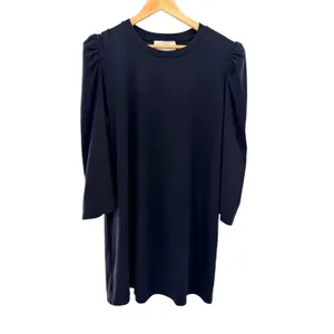 Tuckernuck Pomander Place Black Vesty Puff Sleeve Mini Dress XXL LBD‎ Minimalist thumbnail 2