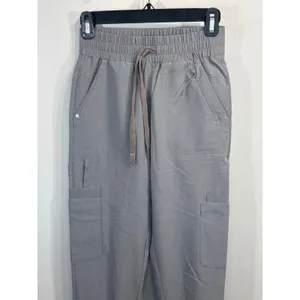 FIGS‎ Charlotte Slim Fit Scrub Pants Cargo Pockets Jogger Gray XXS NWT thumbnail 4