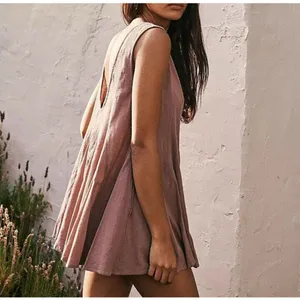 Free‎ People Just For You Playsuit in Elderberry Tea Sz S thumbnail 2