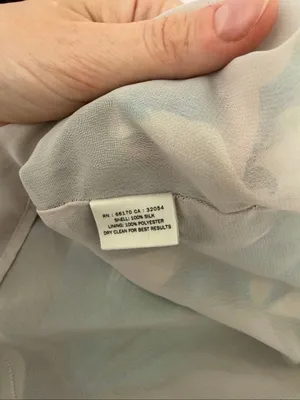 Anthropologie Coquille Size 2 drape wrapped waist floral waterfall front silk li thumbnail 6