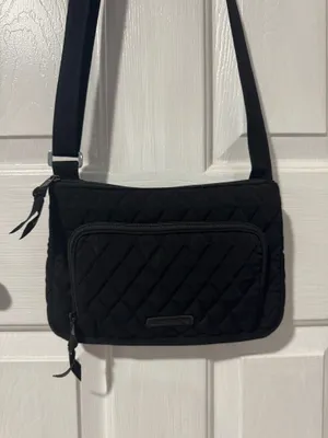 Vera Bradley Black Crossbody Bag Quilted thumbnail 1