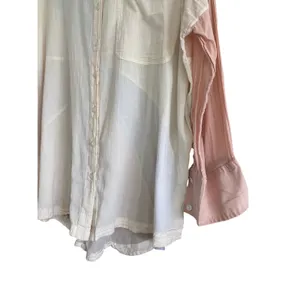 Free People Rainbow Rays Button Down Size Medium thumbnail 3