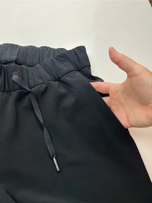 Lululemon On The Fly Pant Women Size 6 Black Stretch Pull-on Athletic Athleisure thumbnail 9