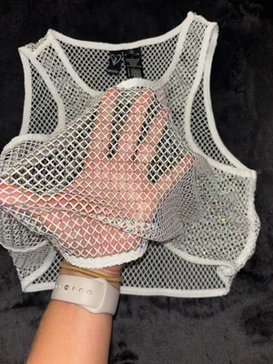 White Sheer Top thumbnail 2