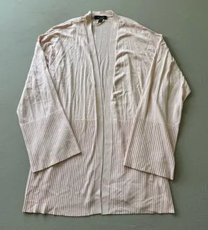 Ann Taylor wide sleeve open-front cardigan sweater thumbnail 1