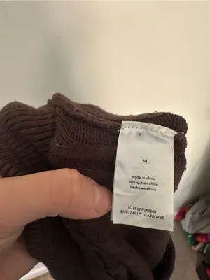 WeWoreWhat Revolve lounge pants brown medium thumbnail 5