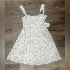 ALTAR’D STATE Floral Milkmaid Mini Dress thumbnail 2