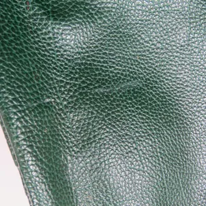 1980s Vintage Dooney & Bourke Forrest Green Leather Drawstring Crossbody Bag thumbnail 9