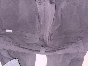 Eddie Bauer Black Women's Cargo Capri Pants thumbnail 3