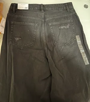 PacSun Black Distressed Boyfriend Jeans thumbnail 6