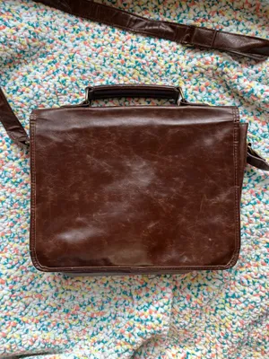 Urban Outfitters Ecote studded brown messenger bag thumbnail 5