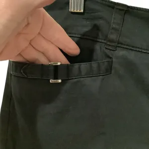 White House Black Market Black Shorts, Silver Accents Classic Fit. Size 10 thumbnail 3