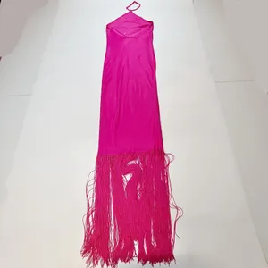 Camila Coelho Payton Maxi Dress in Hot Pink thumbnail 14