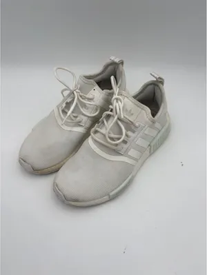 Adidas NMD R1 $120 White Sneakers woman’s size 6 Athletic Shoes Sporty thumbnail 5