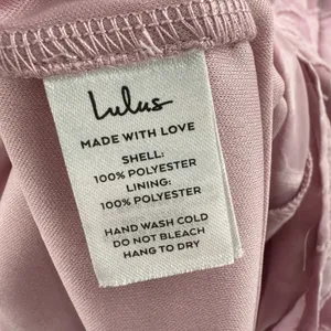 Lulus Dress Women’s SZ Large NWT Love and Beyond Mauve Pink Burnout Floral Maxi thumbnail 14