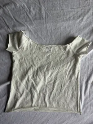 white brandy off the shoulder top nwt thumbnail 2