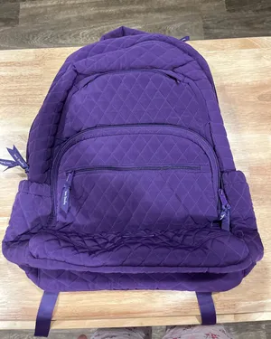 Vera Bradley essential backpack large Purple thumbnail 1