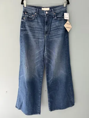 Mother Superior Denim The Undercover Sneak High Rise Wide Leg Denim thumbnail 4