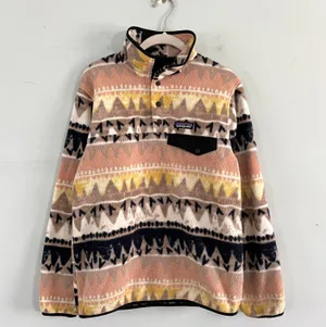 Patagonia Synchilla Snap-T Lightweight Fleece Bandicoot Marrow Pullover Jacket thumbnail 2